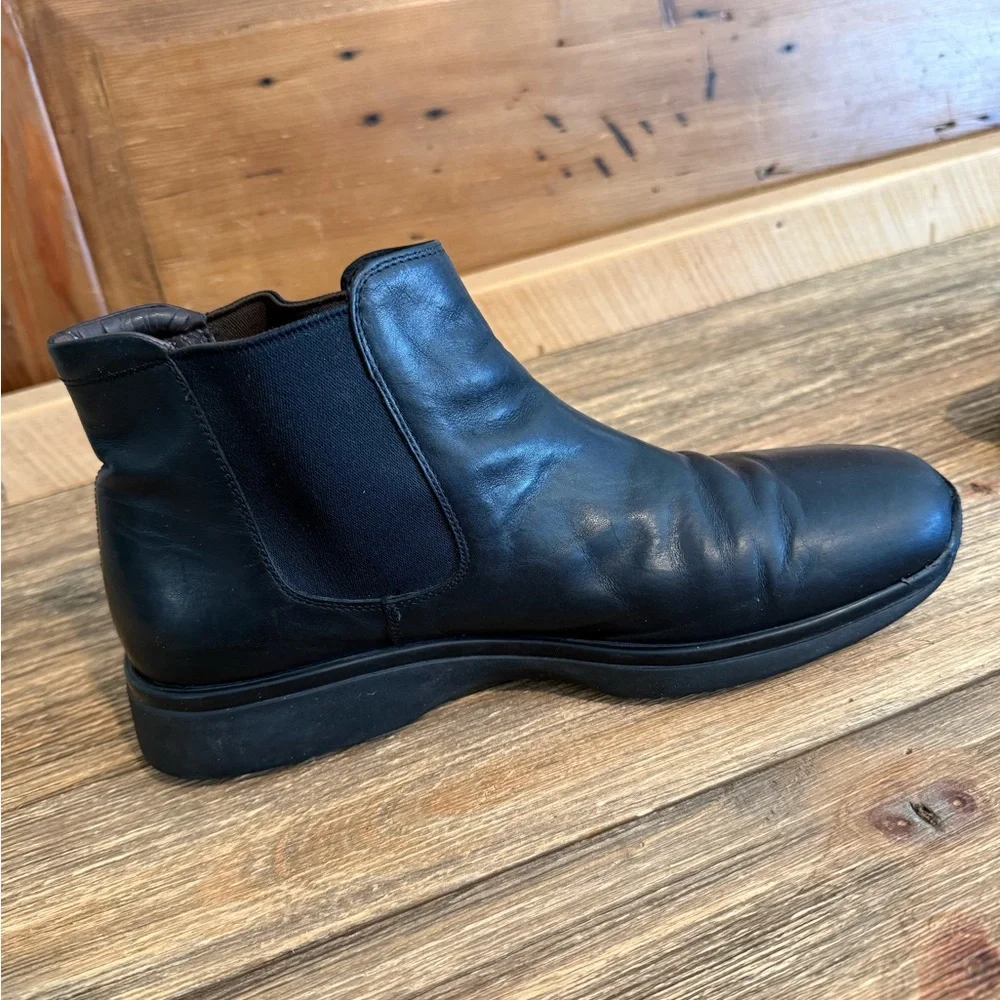 To Boot New York Black Leather Men's Ankle Boots